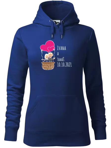 Dámská mikina Balón se jmény