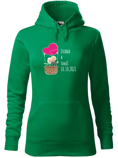 Dámská mikina Balón se jmény