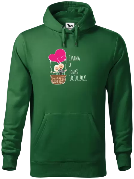 Pánská mikina Balón se jmény