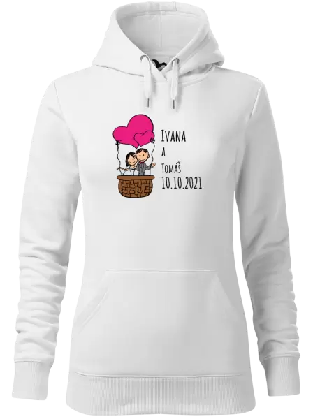 Dámská mikina Balón se jmény