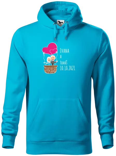 Pánská mikina Balón se jmény