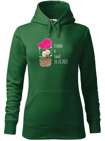 Dámská mikina Balón se jmény