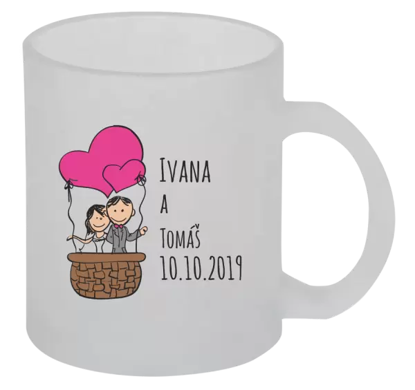 Hrnek Balón se jmény