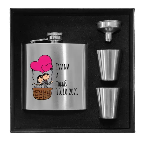 Placatka v krabičce Balón se jmény