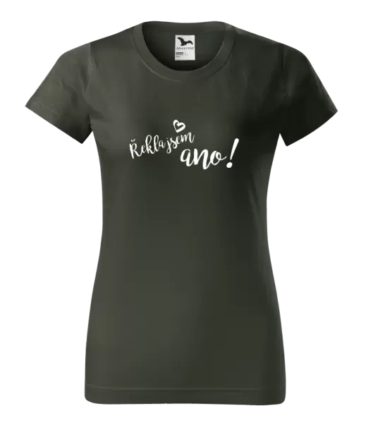 Dámské tričko Řekla jsem ano!
