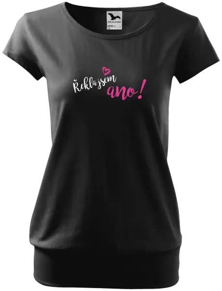 Dámské tričko Řekla jsem ano!