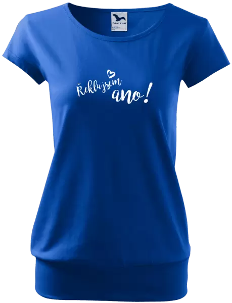 Dámské tričko Řekla jsem ano!