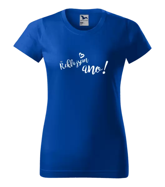 Dámské tričko Řekla jsem ano!