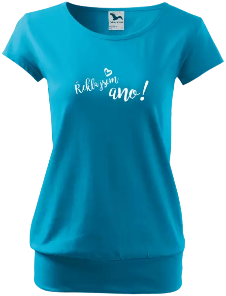 Dámské tričko Řekla jsem ano!