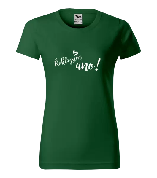 Dámské tričko Řekla jsem ano!