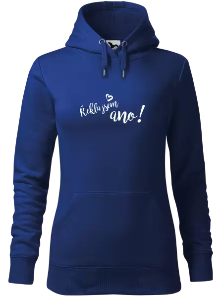 Dámská mikina Řekla jsem ano!