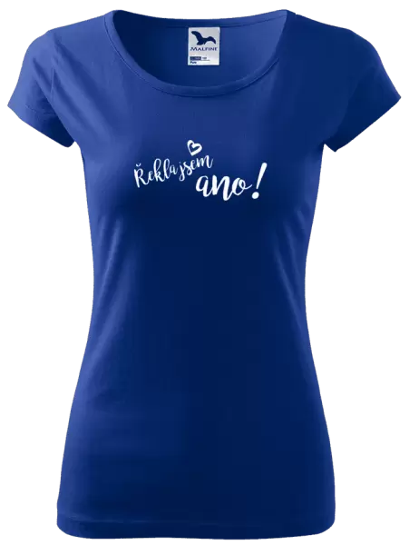Dámské tričko Řekla jsem ano!