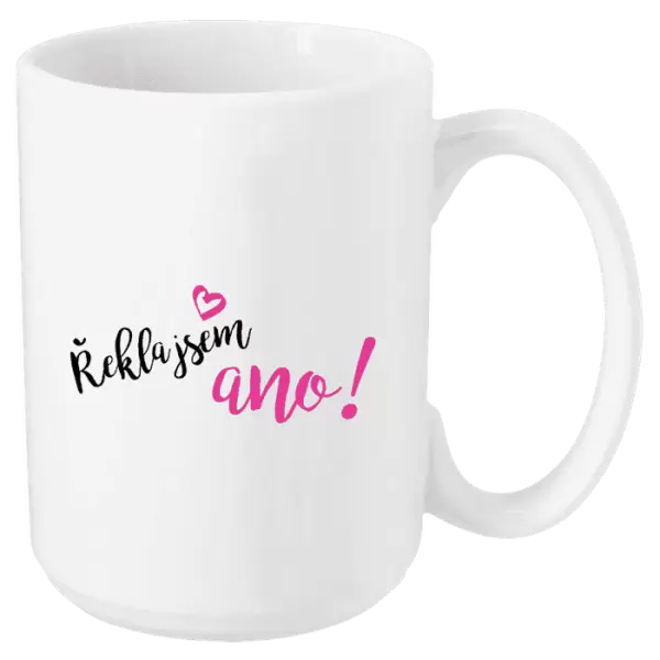Hrnek Řekla jsem ano!