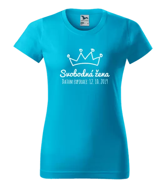 Dámské tričko Svobodná žena
