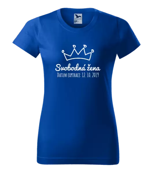 Dámské tričko Svobodná žena