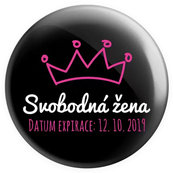 Placka Svobodná žena