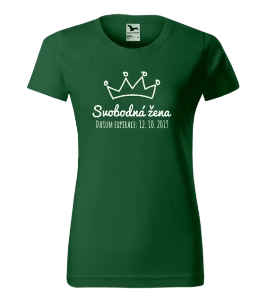 Dámské tričko Svobodná žena