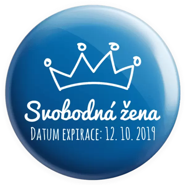 Placka Svobodná žena