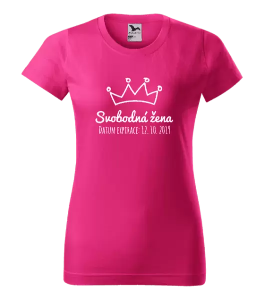 Dámské tričko Svobodná žena