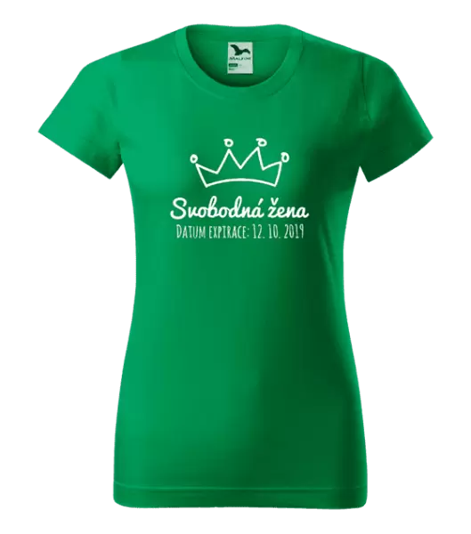Dámské tričko Svobodná žena