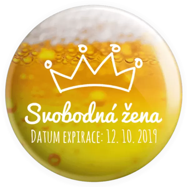 Placka Svobodná žena