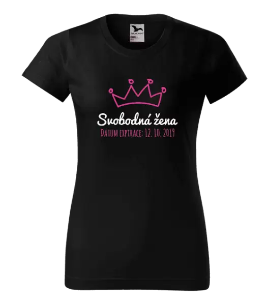 Dámské tričko Svobodná žena