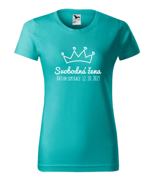 Dámské tričko Svobodná žena