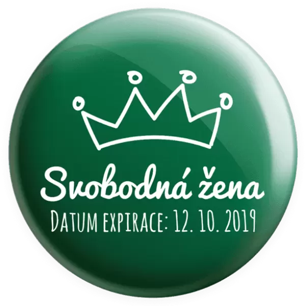 Placka Svobodná žena