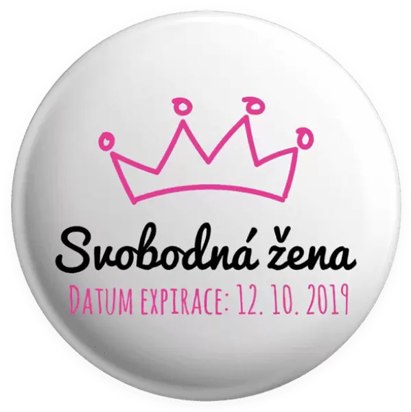 Placka Svobodná žena