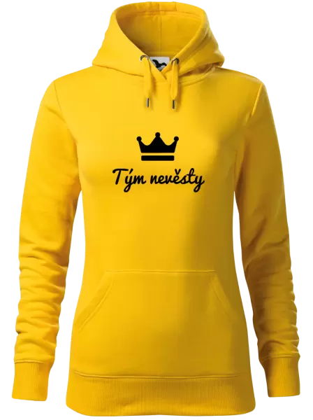 Dámská mikina Tým nevěsty - korunka