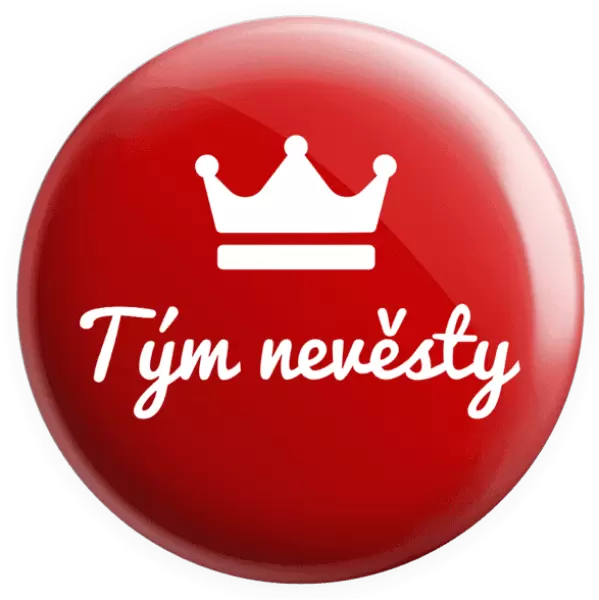 Placka Tým nevěsty - korunka
