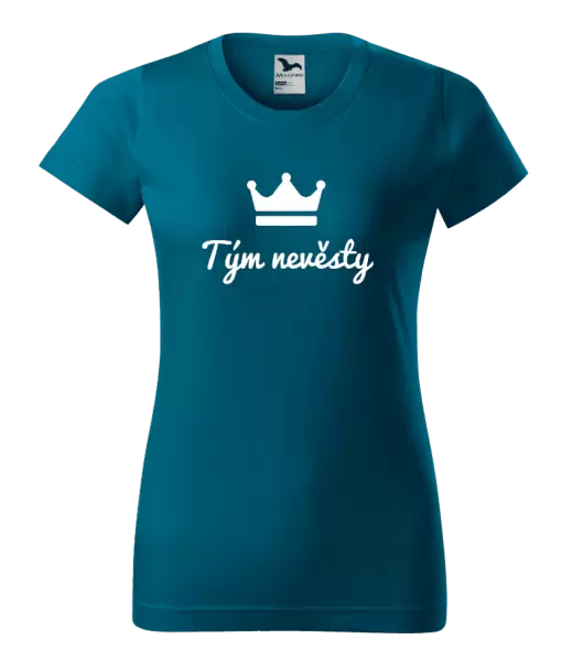 Dámské tričko Tým nevěsty - korunka
