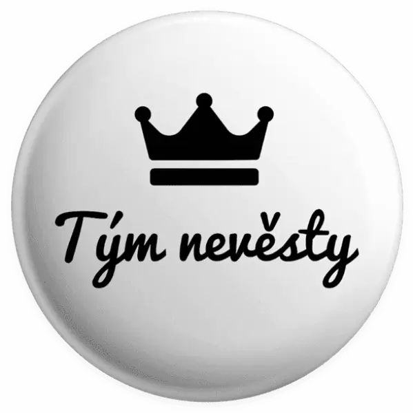 Placka Tým nevěsty - korunka