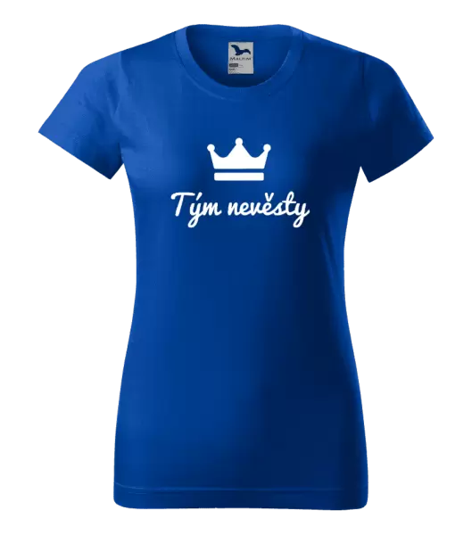 Dámské tričko Tým nevěsty - korunka