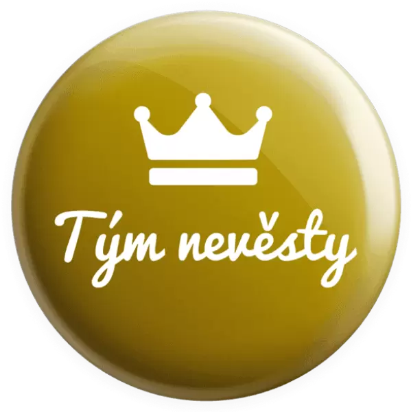 Placka Tým nevěsty - korunka