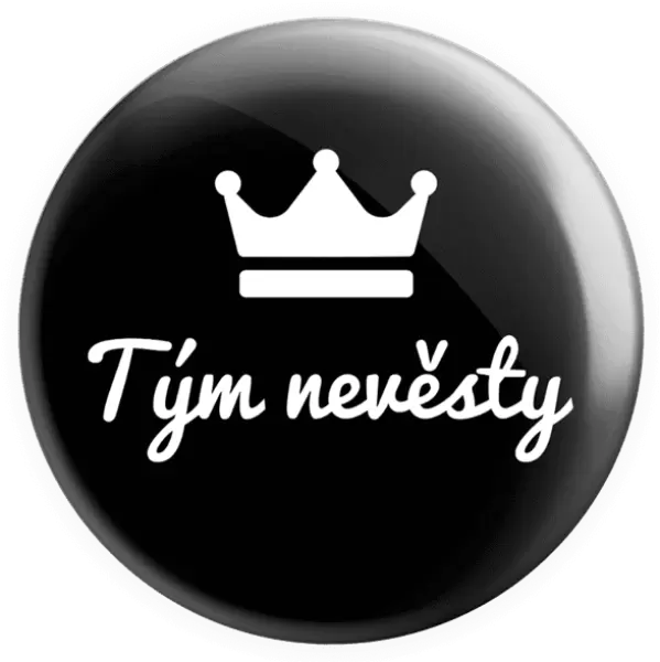 Placka Tým nevěsty - korunka