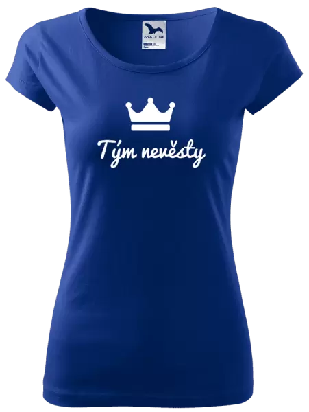 Dámské tričko Tým nevěsty - korunka