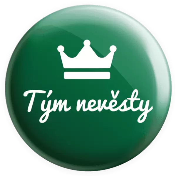 Placka Tým nevěsty - korunka