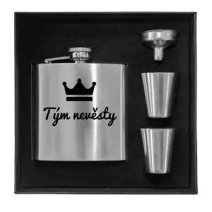 Placatka v krabičce Tým nevěsty - korunka