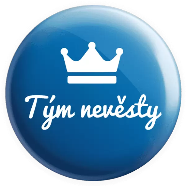 Placka Tým nevěsty - korunka