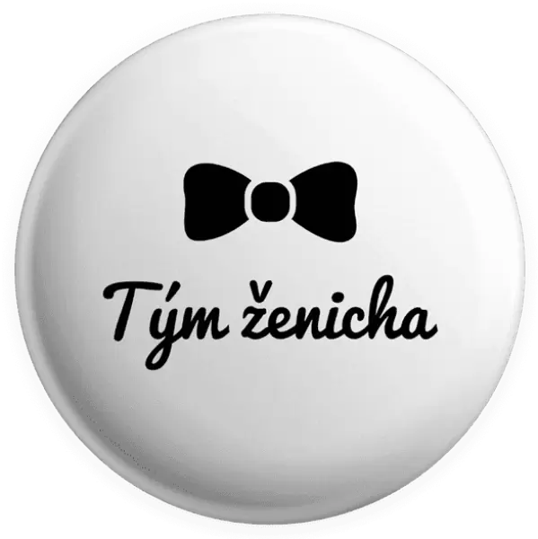 Placka Tým ženicha