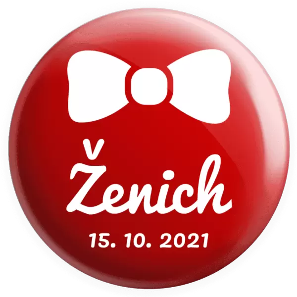 Placka Ženich s datem
