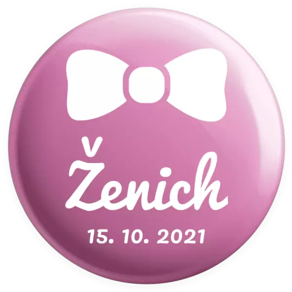 Placka Ženich s datem