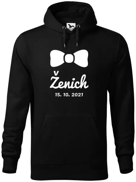 Pánská mikina Ženich s datem