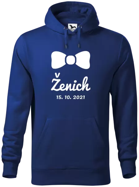 Pánská mikina Ženich s datem