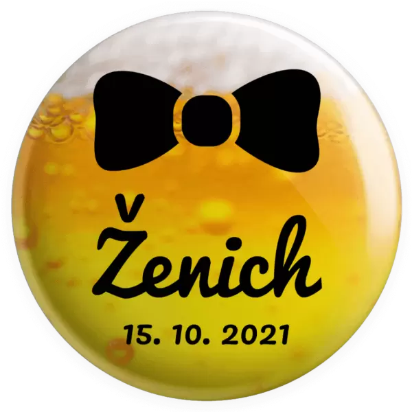 Placka Ženich s datem