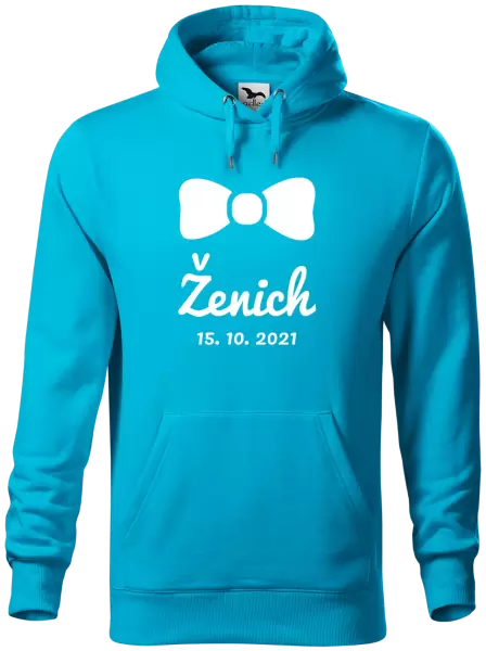 Pánská mikina Ženich s datem