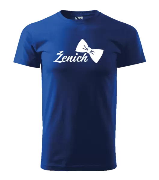 Pánské tričko Ženich s motýlkem