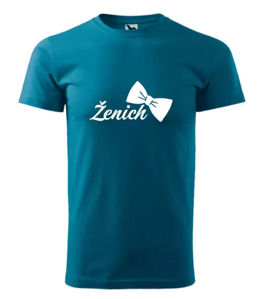 Pánské tričko Ženich s motýlkem