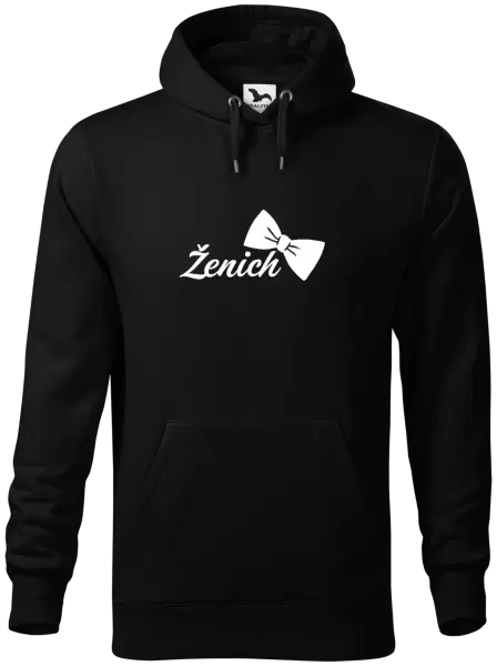 Pánská mikina Ženich s motýlkem